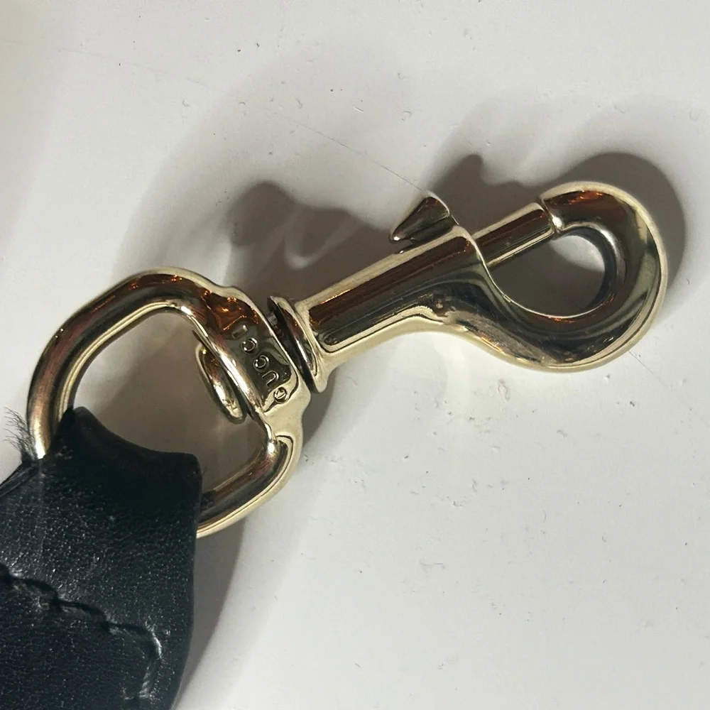 Gucci Diamante Boston Crossbody Canvas Leather Bag - Picture 7 of 14